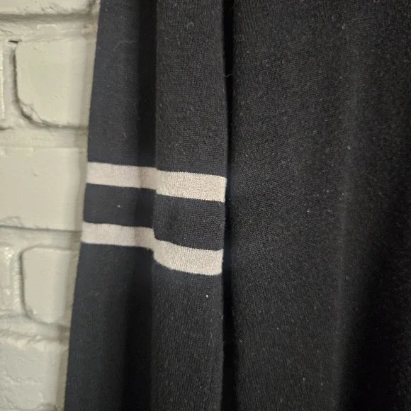 Harry Potter Womens Cardigan 2XL Slytherin Crest Varsity Knit Black - Picture 7 of 7